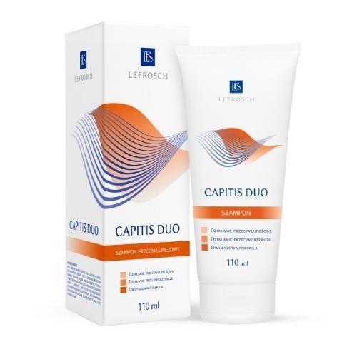 lefrosch capitis duo szampon przeciwłupieżowy i przeciwgrzybiczy skład
