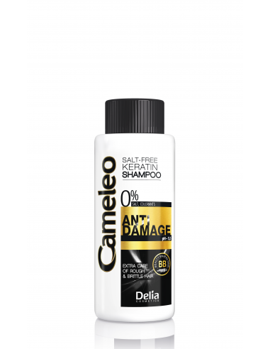 delia cosmetics cameleo bb szampon keratynowy do włosów zniszczonych 500ml