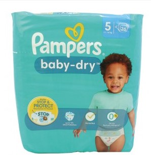 pampers z pieluchy