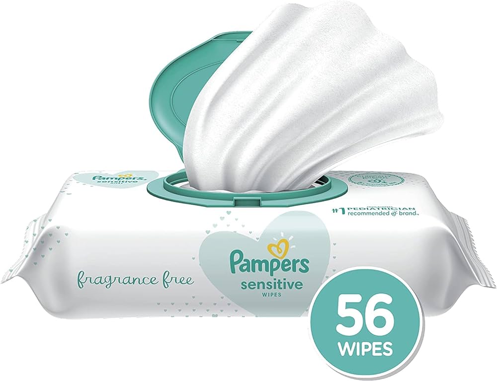 pampers sensitive 56 cena rossmann