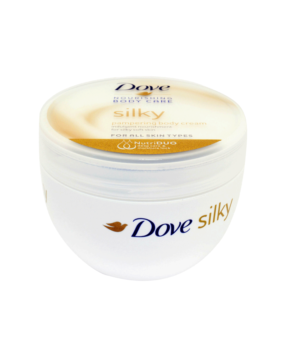 dove nourishing body care silky pampering body cream