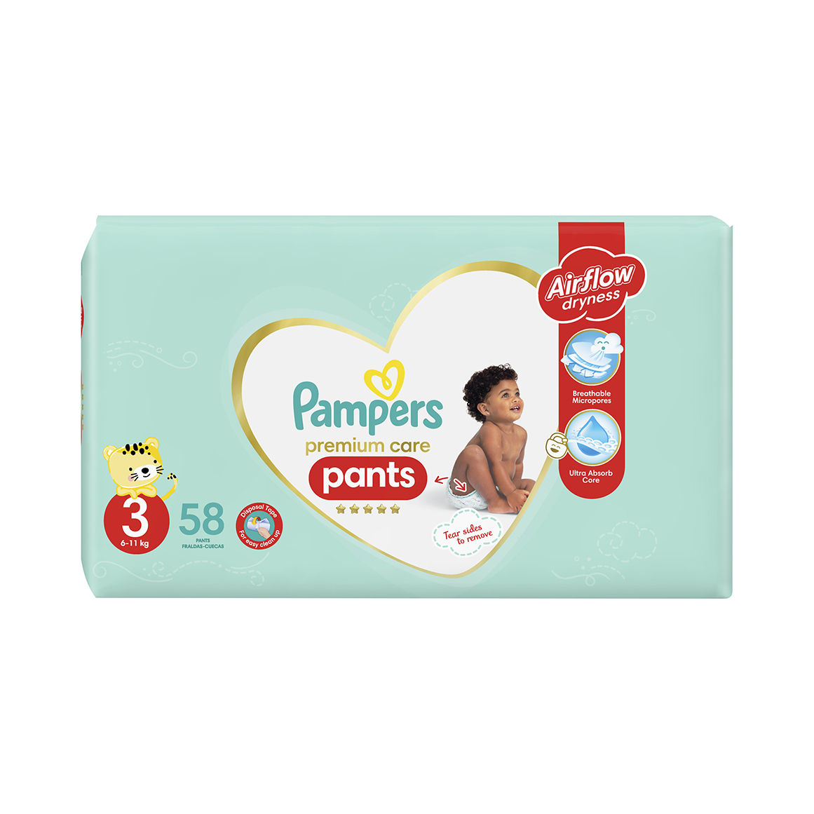 pampers premium care 3 pants