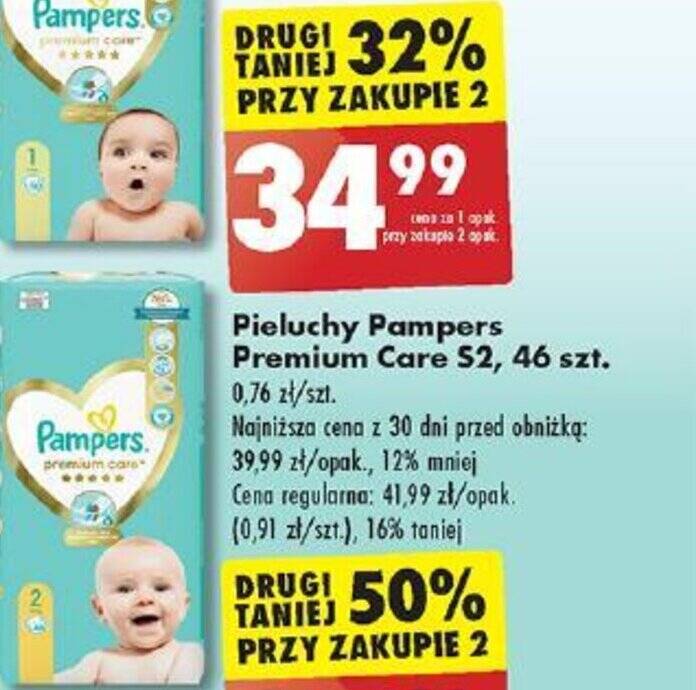 pampersy pampers 2 biedronka