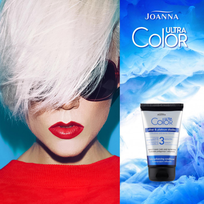 joanna ultra color koloryzująca odżywka do włosów chłodne odcienie blond