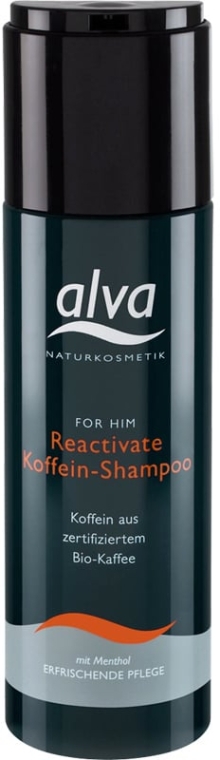 alva for him szampon wzmacniający do włosów z kofeiną