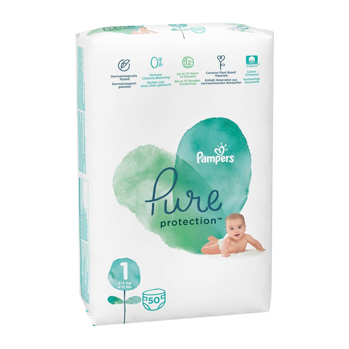 pampers pure protection 2szt