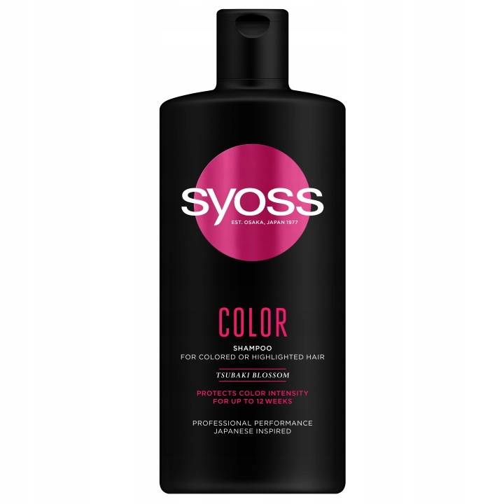 szampon dla włosów farbowanych