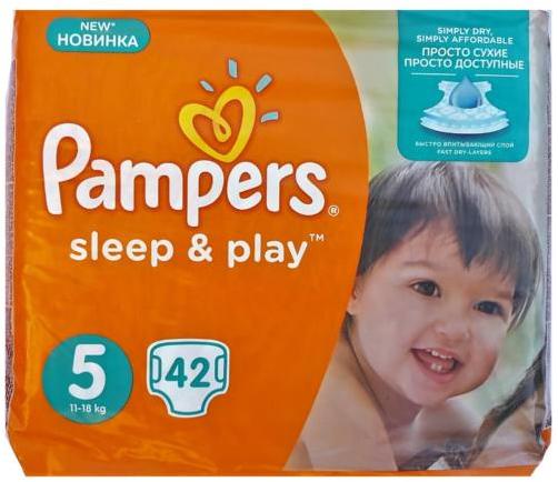 pampers sleep & play 5