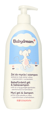 babydream żel do mycia i szampon srokao