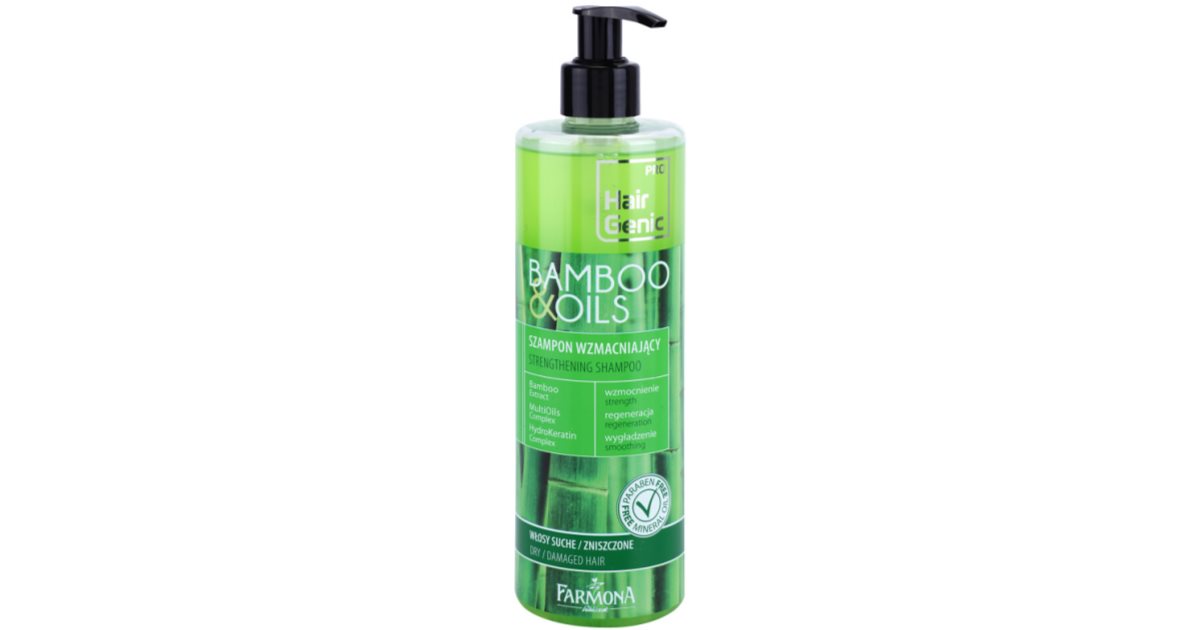 farmona hair genic bamboo-oils szampon wzmacniający