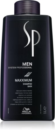 wella sp men maxximum szampon dla mężczyzn wzmacniający włosy 1000ml