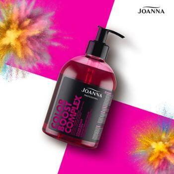 joanna color boost complex szampon tonujący różowy