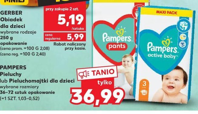 kaufland promocja pampers