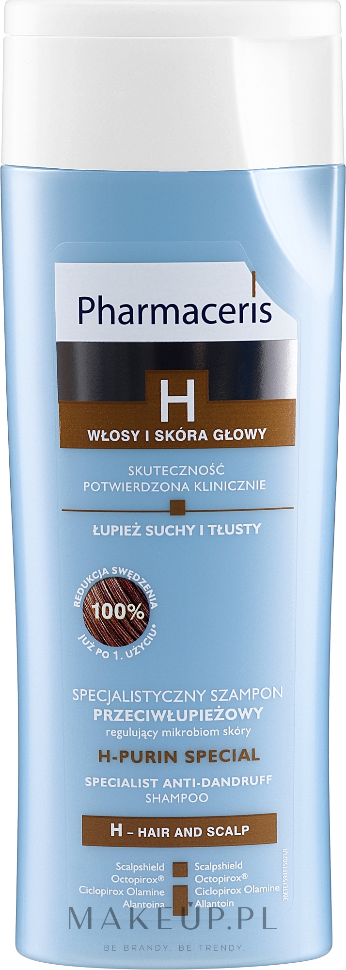 pharmaceris szampon łupież suchy wizaz