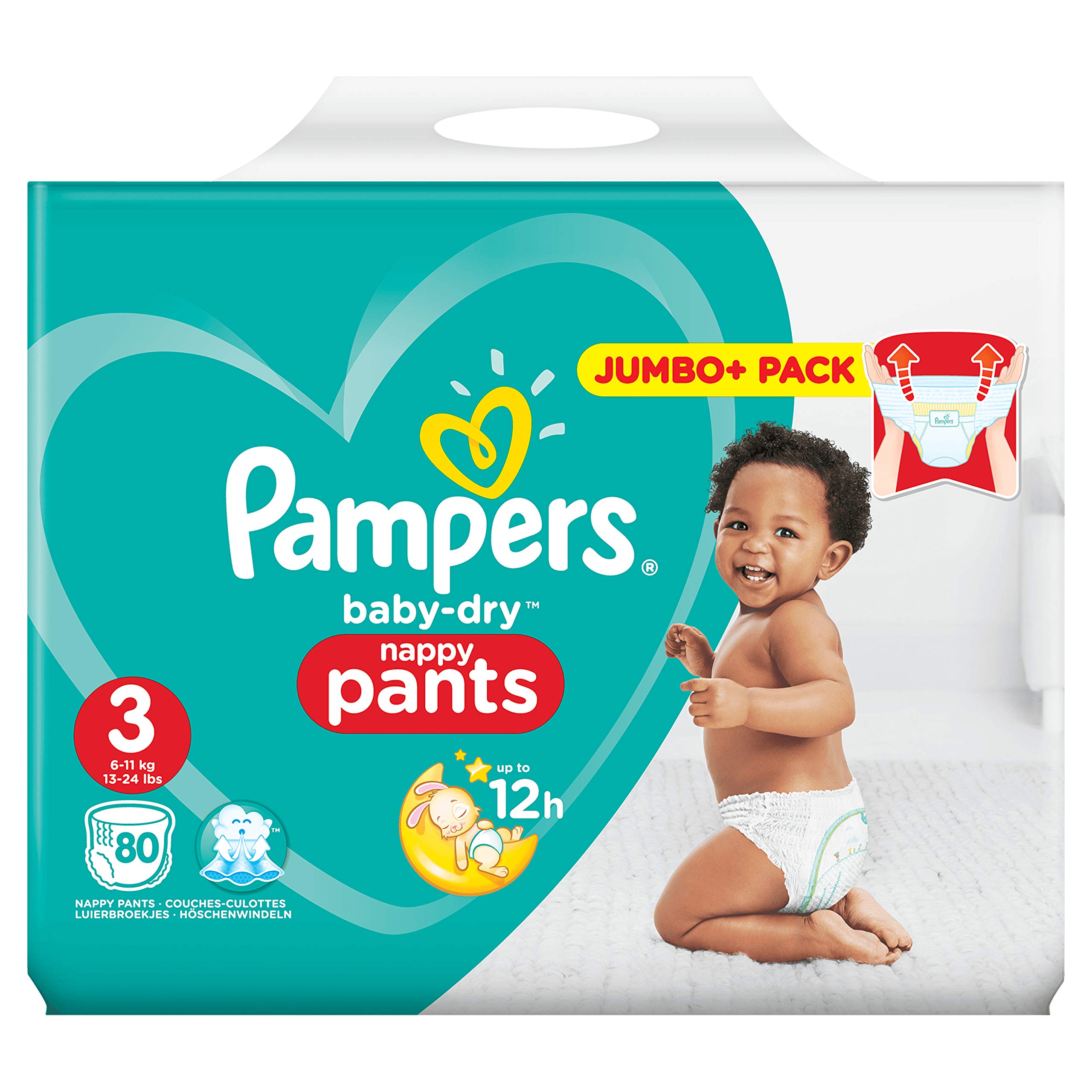pampers 3 90 sztuk baby dry