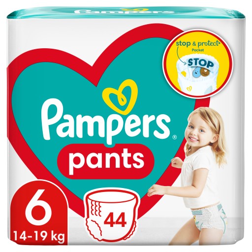 pampers pants 6 44 szt