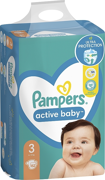 pampers active baby 3 152