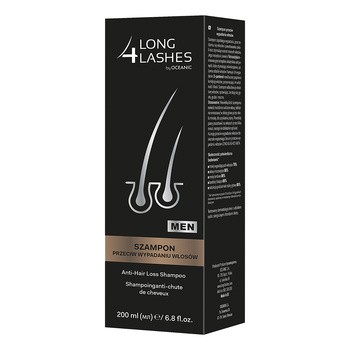 long4lashes szampon przeciw wypadaniu włosów dla mężczyzn 200 ml