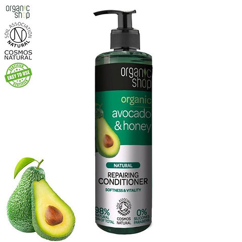 organic shop odżywka do włosów avocado&honey 280ml skład