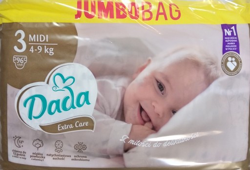 pampers dada 3 midi cena