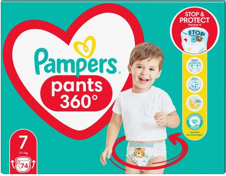 pampers pants 3 74szt