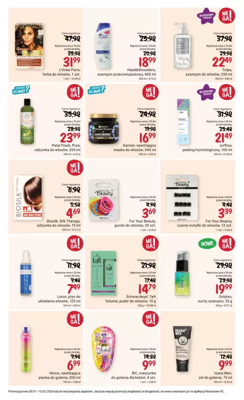 szampon rossmann promocja aktualna