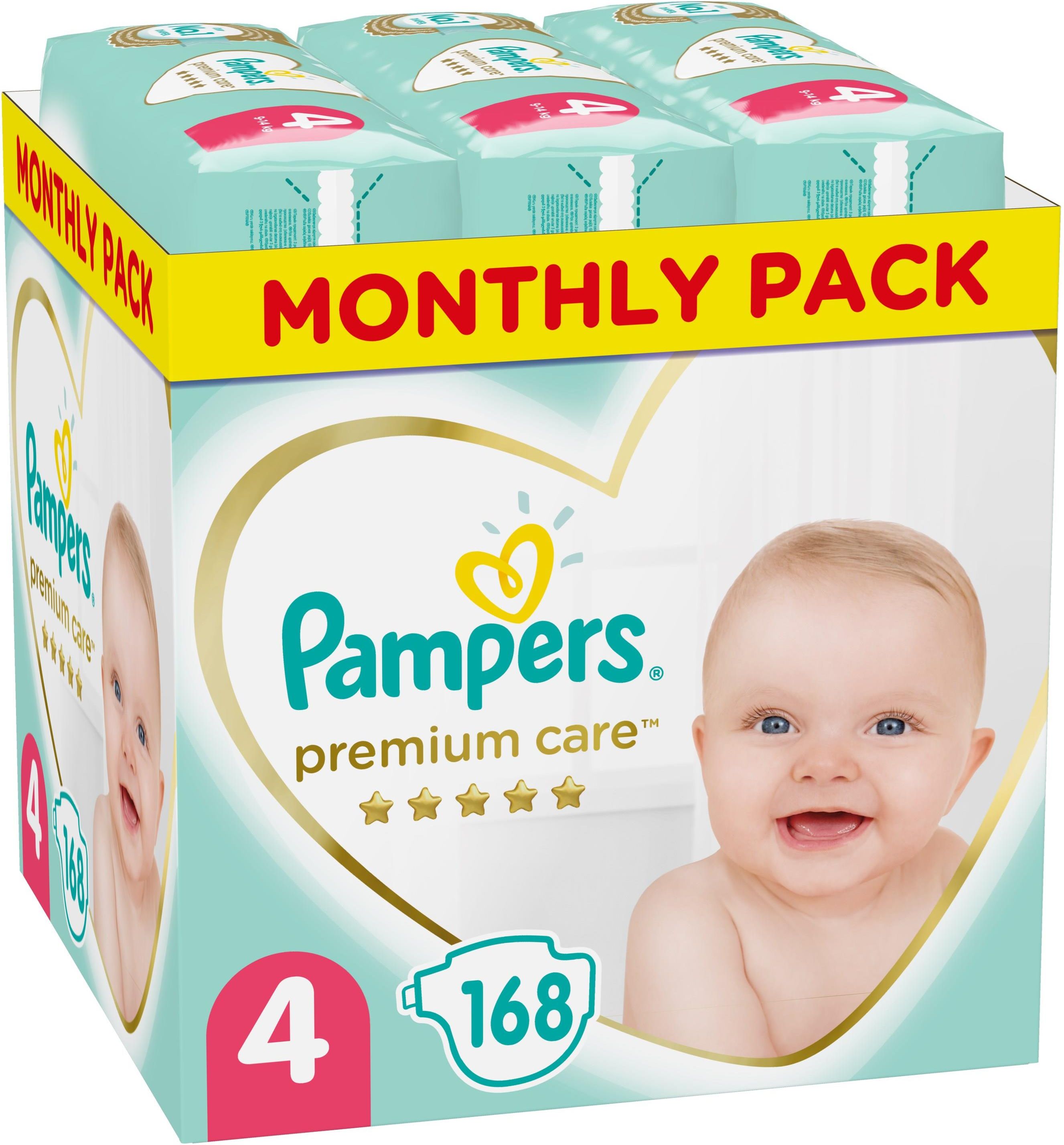 pampers premium care 4 174szt ceneo