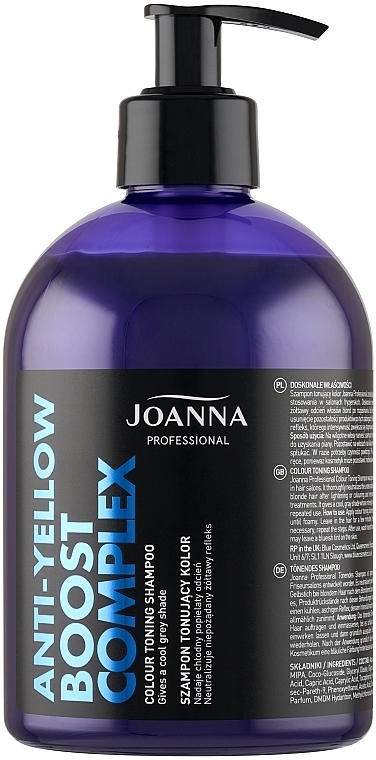 joanna professional szampon rewitalizujący kolor skład