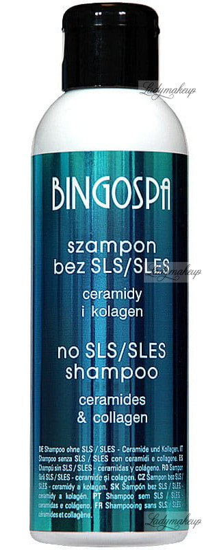 bingospa szampon bez sles sls z kolagenem