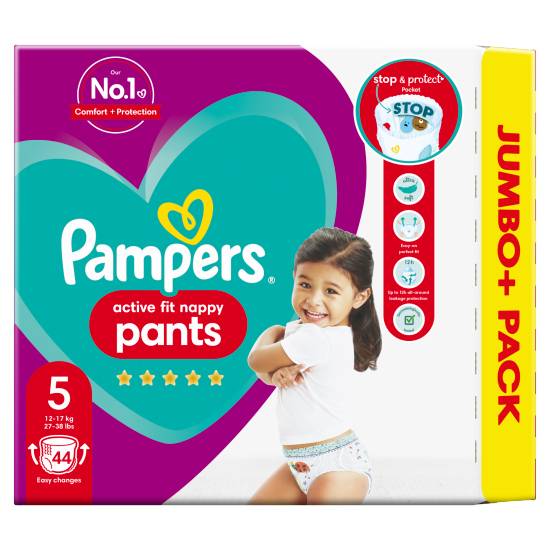 pampers pants active fit