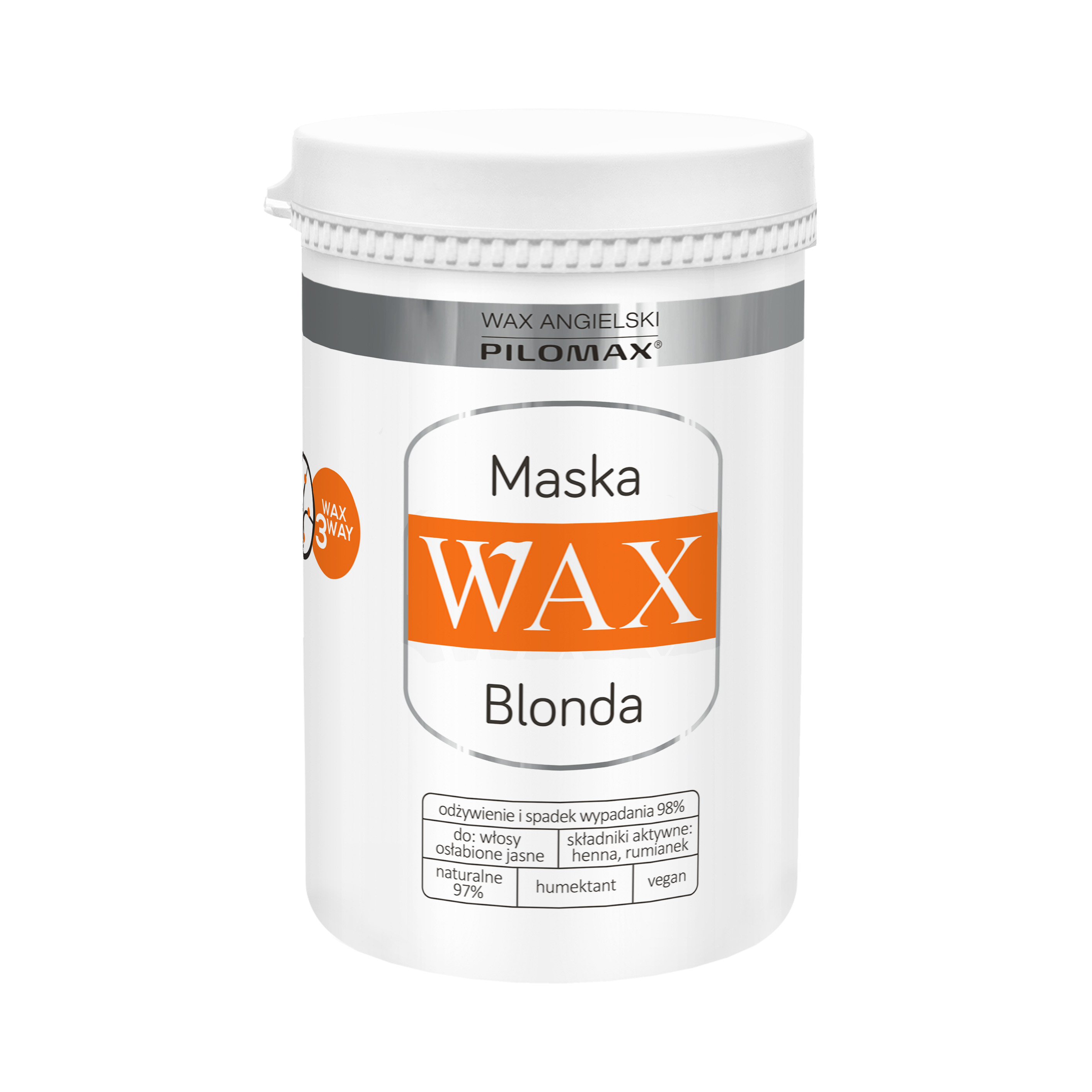 wax odżywka do włosów blond mleczna