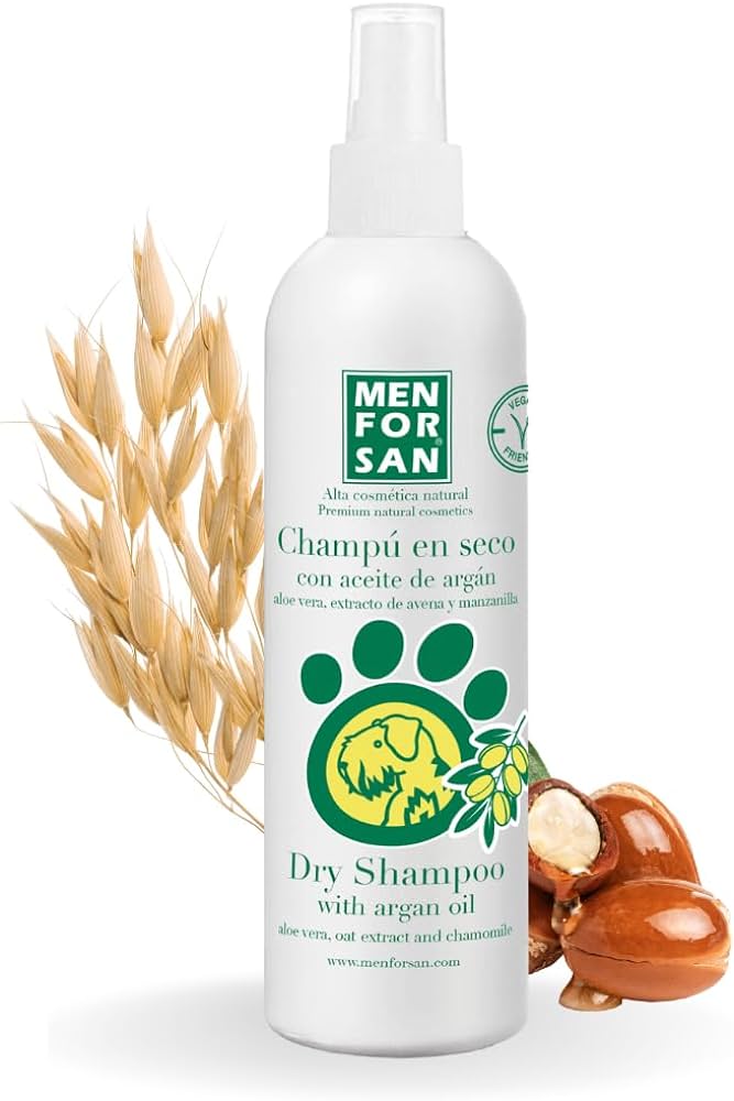 suchy szampon z olejem arganowym