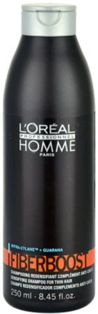 loreal homme fiberboost szampon zagęszczający