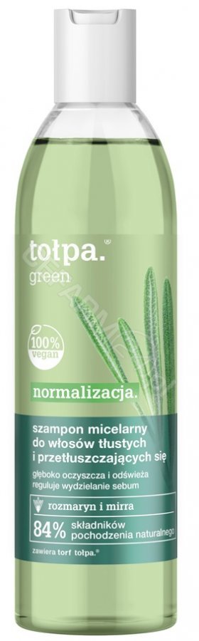 tołpa green normalizacja szampon do włosów tłustych 300ml