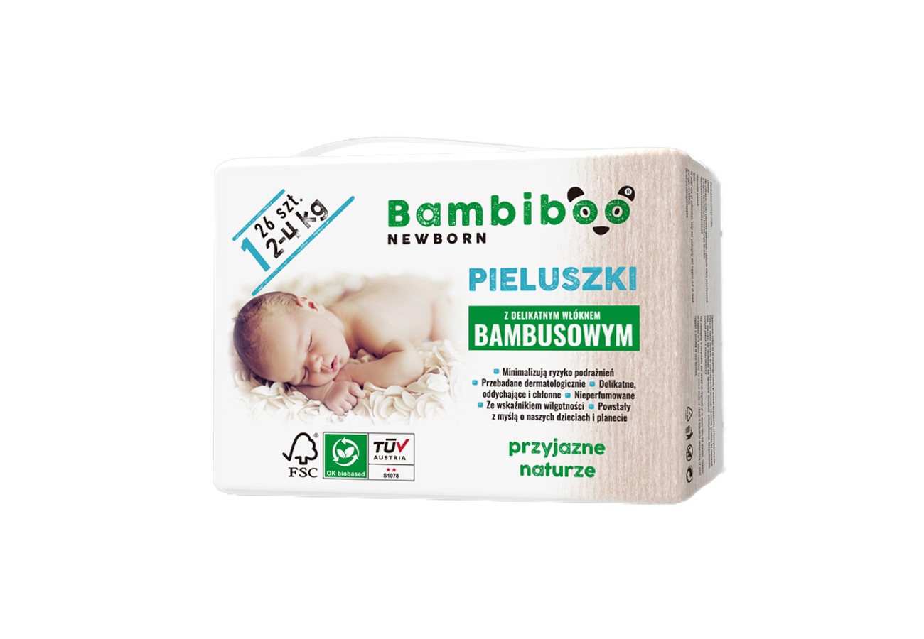 bambiboo newborn pieluchy bambusowe opinie