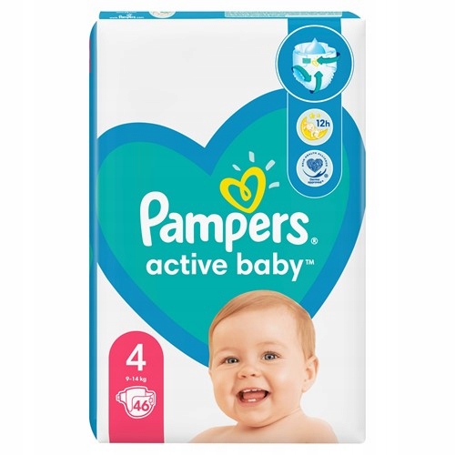 pampers 4 pieluchy