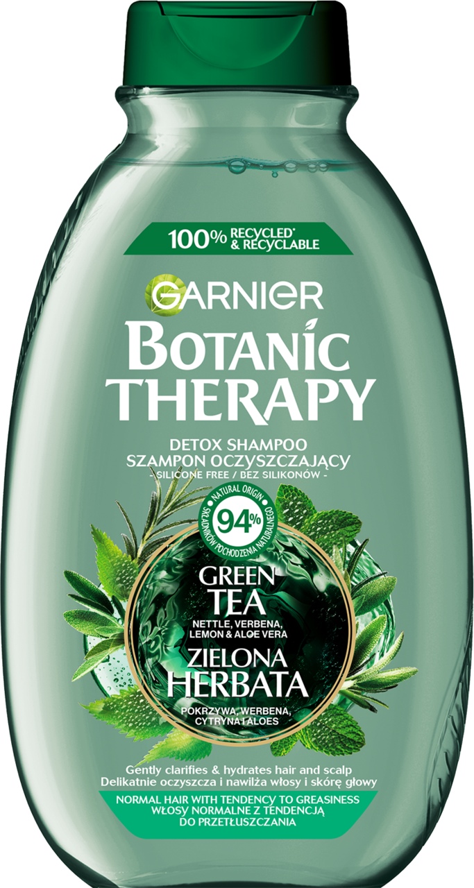 garnier szampon zielona herbata