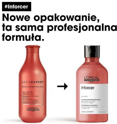 loreal inforcer szampon wzmacniający do włosów 300ml