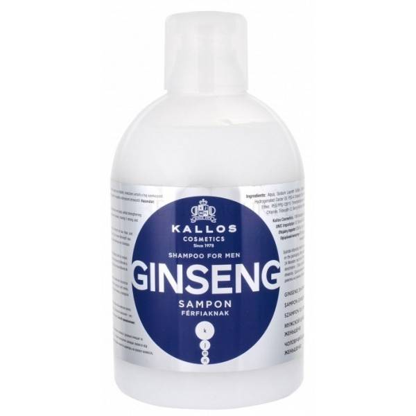 kallos ginseng szampon dla mężczyzn z żeń-szeniem 1000ml