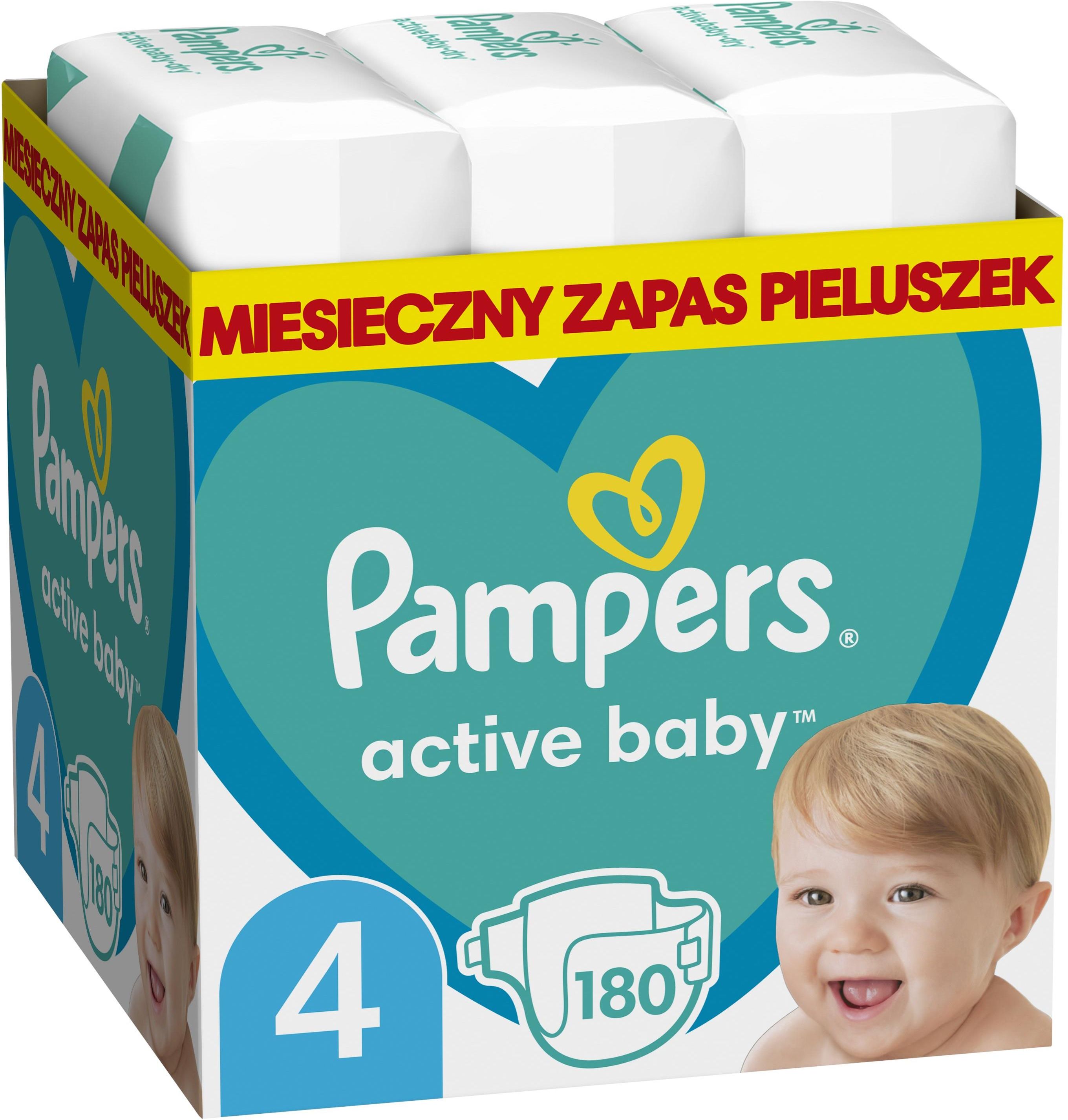 pampers 4 232 sztuk