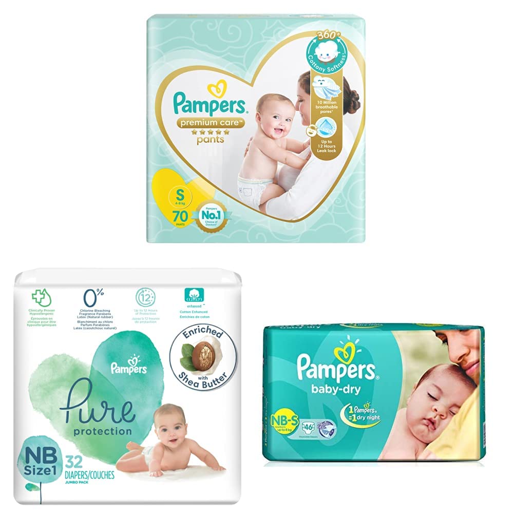 pampers pure czy premium care