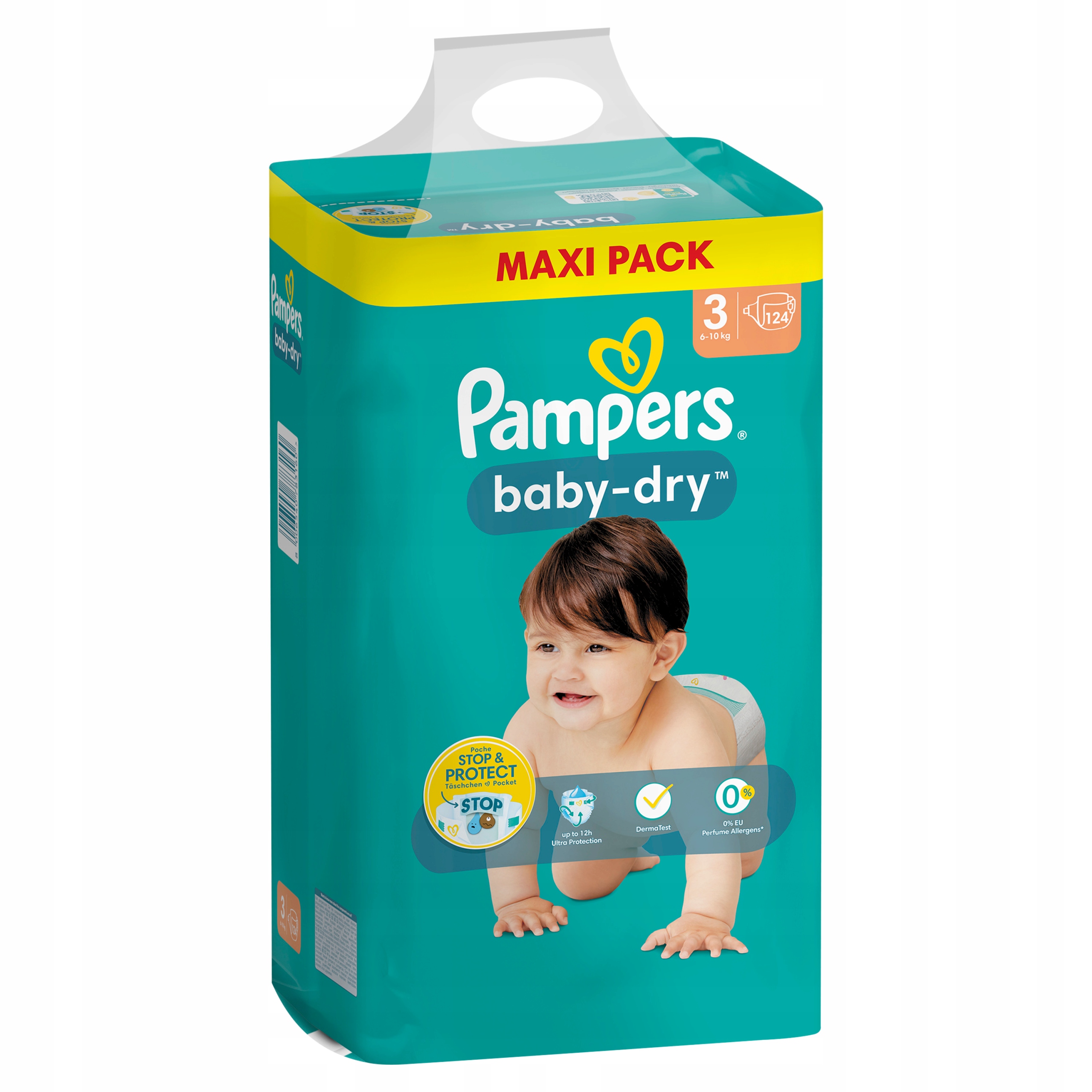 pampers 124 szt 3