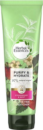 herbal essences odżywka do włosów clean white strawberry sweet mint