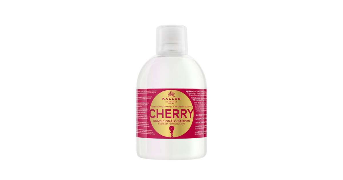 kallos kjmn cherry szampon czereśniowy 1000 ml