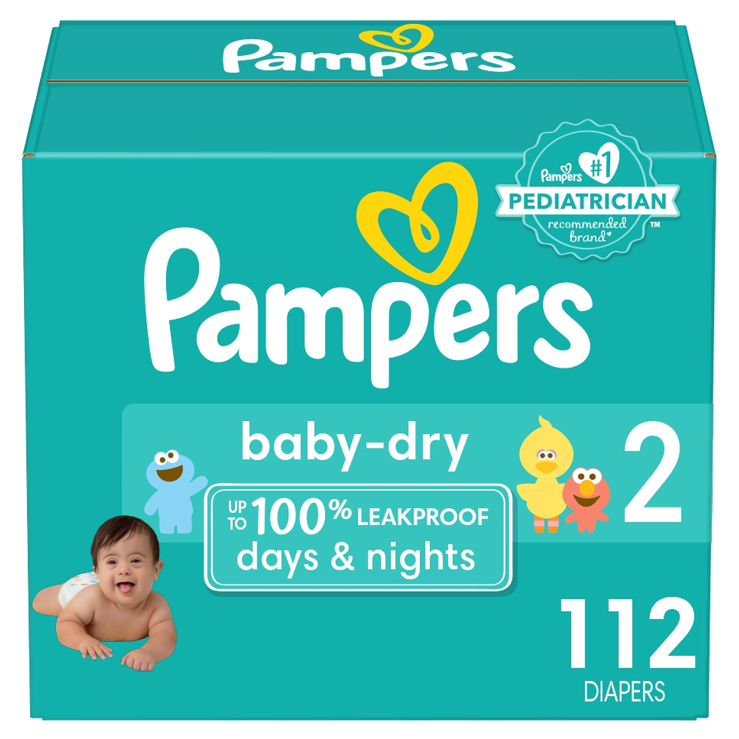 pampers 2 giant pack cena