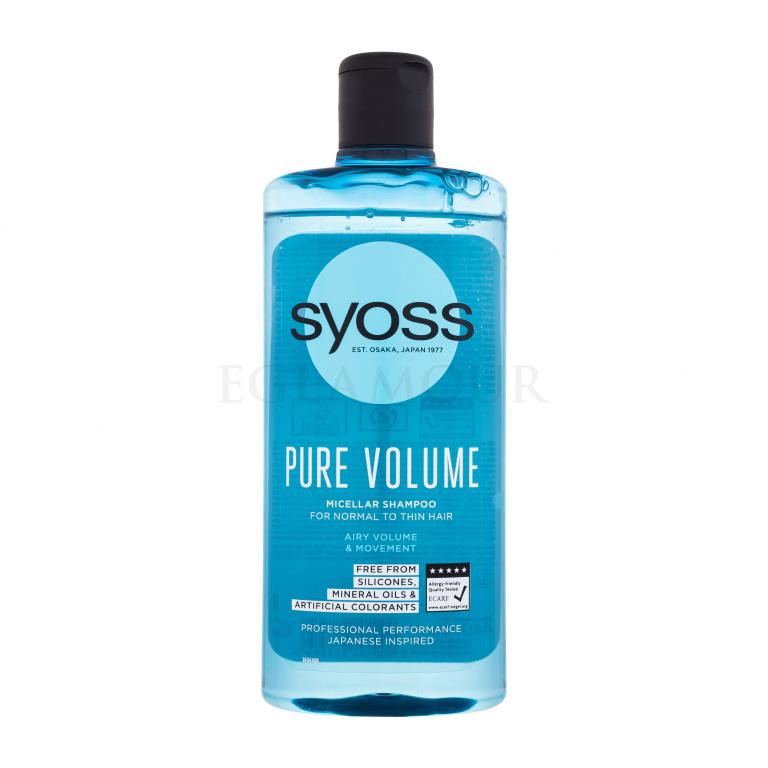 syoss pure volume szampon