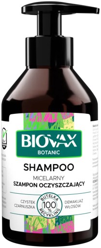 biovax szampon micelarny 12 ml