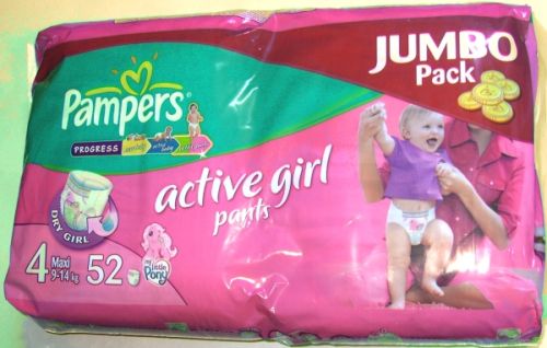 pampers active girl gdzie