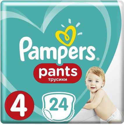 pampers pants 4 cena 24