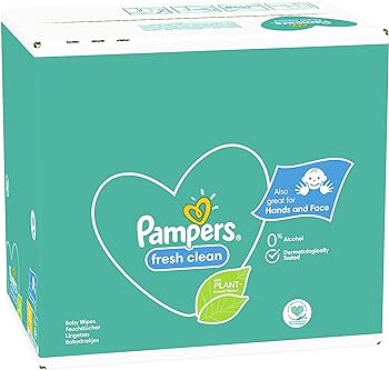 pampers opakowanie kiedys